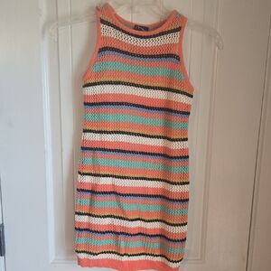 Art Class Colorful Striped Knit Dress SIZE 7/8